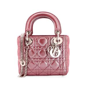 Стеганая сумка-сэтчел Lady Dior Chain Bag Cannage
