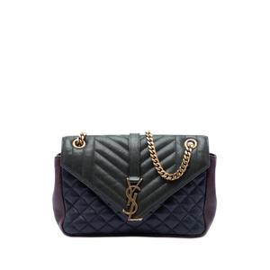 Сумка на плечо Triquilt Tricolor Monogram College Bag среднего размера (2016 год)