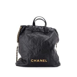 Большой рюкзак 22 Chain Quilted Calfskin