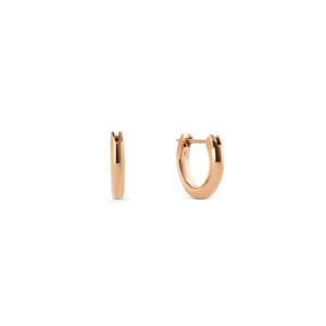 Classic Arch Earring Rose Gold 9mm - Унисекс серьги для женщин и мужчин из нержавеющей стали, серьги DW Official Authentic Original