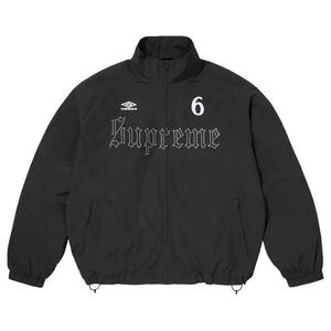 Куртки-бомберы Supreme x Umbro Rhinestone Track Jacket 'Чёрный'