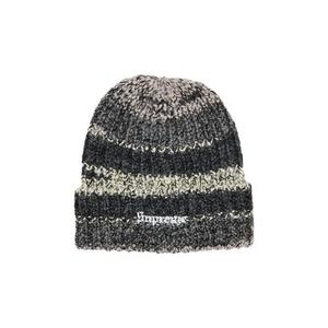 Бини Supreme Space Dye Stripe Beanie 'Black'