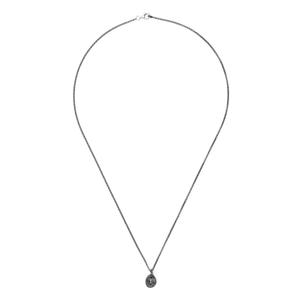 Серебряное колье с бриллиантами