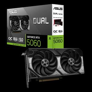ASUS Dual GeForce RTX 5060 8GB OC видеокарта