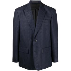 Однобортный пиджак с логотипом VLTN