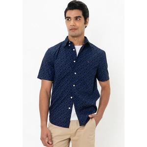 Рубашка Flex Poplin с монограммой - Tommy Mainline