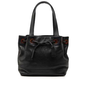 Сумка-тоут Caviar Drawstring с логотипом CC (2002-2003 годы)