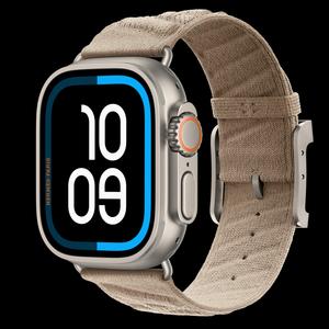 Apple Watch Hermès Ultra 4 49 мм, GPS + Cellular, титан, Natural, ремешок Argile En Mer