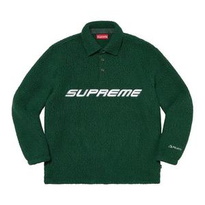 Поло Supreme x Polartec Long-Sleeve Polo 'Dark Green'
