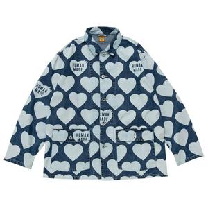 Верхняя одежда Human Made Heart Denim Coverall Jacket 'Индиго'