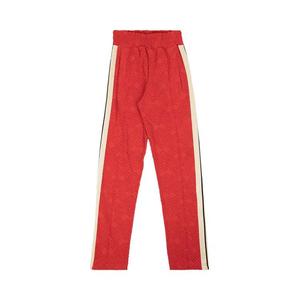 Спортивные штаны Palm Angels Terry Logo с лампасами «Красный»