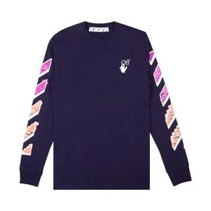 Футболки Off-White Diag Marker T-Shirt 'Фиолетовый'