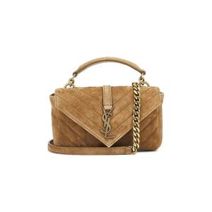 Сумки через плечо Saint Laurent Mini College Chain Bag 'Gold Leaf'