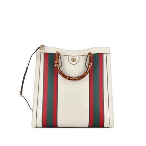 Сумка-тоут Diana NM Bamboo Handle Printed Leather Large