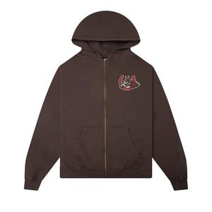 Молнии One Of These Days Valley Riders Zip Up Hoodie 'Sun Faded Washed Brown'