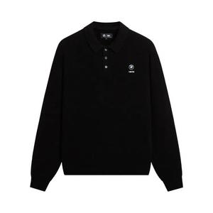 Поло Kith для BMW длинный рукав Tilden пуловер 'Black'