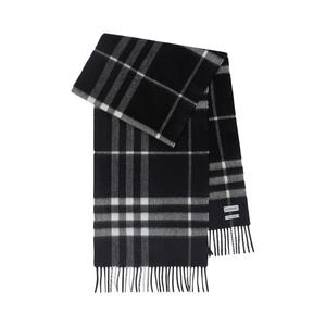 Шарфы Burberry MU Giant Check Scarf 'Черный/Calico'