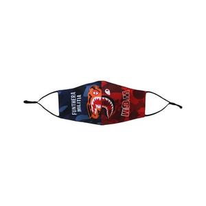 Маски BAPE Color Camo Tiger Shark Half Mask 'Navy'