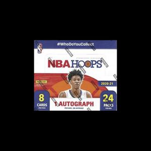 Спортивные карточки 2020-21 Panini NBA Hoops Basketball Retail Box