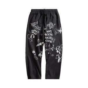 Спортивные штаны Anti Social Social Club Illustrated Sweats 'Black'