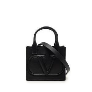 Сумка-тоут Mini Leather VLogo Walk Tote (2010-2026 годы)