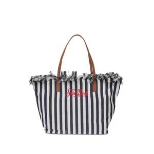 Сумка на плечо City Bag Mid Fringe в полоску