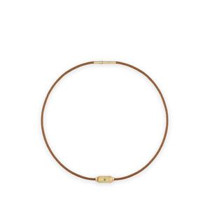 Колье Micro Lasso с изумрудом