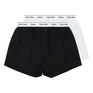 Нижнее белье Palace x Calvin Klein Woven Boxers 2 шт. 'Классический белый/Черный'