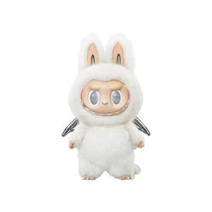 Мягкие игрушки Pop Mart Labubu THE MONSTERS Zimomo ANGEL IN CLOUDS Виниловая кукла + Сумка-шопер «White»