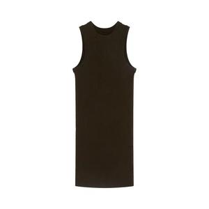 Майки Phoebe Philo Ribbed Tank Top 'Темный хаки'