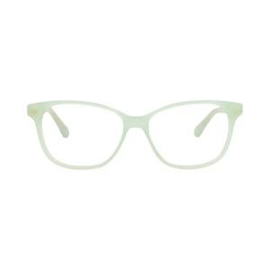 Очки Chloé кошачий глаз ацетатные оптические оправы «Зеленый/Прозрачный»