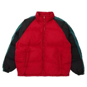 Пуховики Supreme Star Sleeve Down Puffer Jacket «Красный»