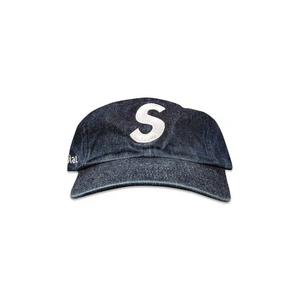 Снэпбэки Supreme x Kevlar Denim S Logo 6-Panel 'Indigo'