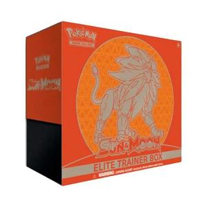 Коллекционные карточки Pokémon Sun & Moon Base Set Elite Trainer Box 'Solgaleo'