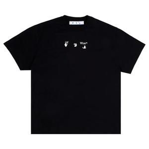 Футболки Off-White Marker Over Tee 'Black/White'