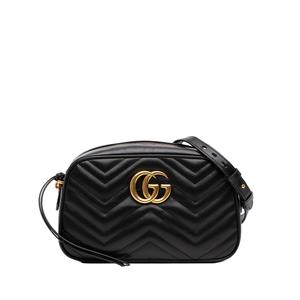 Маленькая сумка через плечо GG Marmont Matelasse из телячьей кожи, 2016-2026