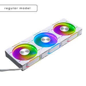 Phanteks D30 120mm PWM D-RGB вентилятор - Белый (тройной комплект)