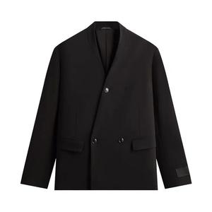 Блейзеры Kith Giorgio Armani & &Kin Milano Crepe Collarless Jacket 'Black'