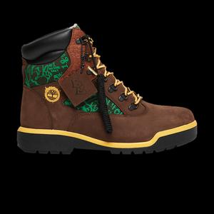Ботинки Desus & Mero x Timberland 6 Inch Waterproof Field Boot 'Dark Brown Crocodile'