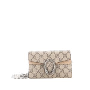 Сумка через плечо Dionysus Bag Coated Canvas Super Mini с узором GG