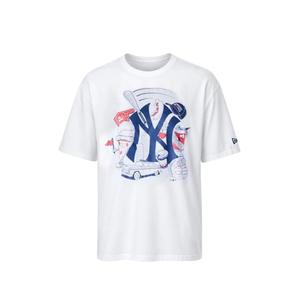 Футболка с графичным принтом из коллаборации с New York Yankees