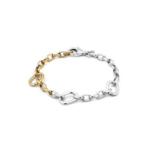 Swarovski® Кристальный двухцветный браслет