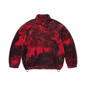 Флисовые куртки Supreme New York Fleece Jacket 'Red'