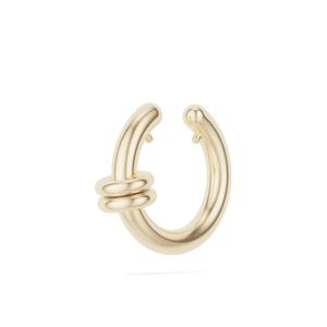 Серьга-кафф Waning из желтого золота
