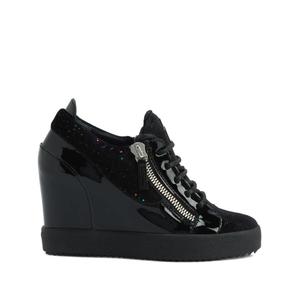 Кроссовки Addy Wedge с блестками
