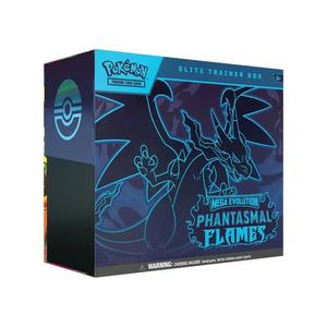 Коллекционные карточки Pokémon Mega Evolution: Phantasmal Flames Elite Trainer Box