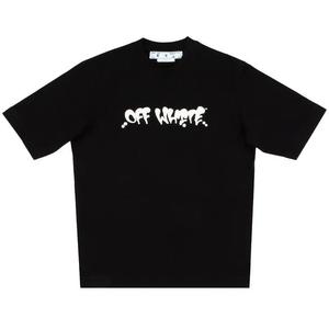 Футболки Off-White Neen OW Logo Skate Short-Sleeve Tee 'Black/Orange'