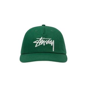 Кепки Stussy Big Stock Mid Depth Cap 'Зеленый'