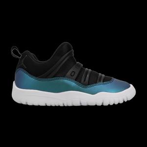 Повседневные баскетбольные кроссовки Air Jordan 11 Retro Little Flex PS 'Black Iridescent'