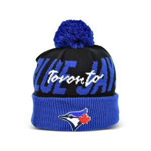 Шапка бини Toronto Blue Jays Confident с помпоном